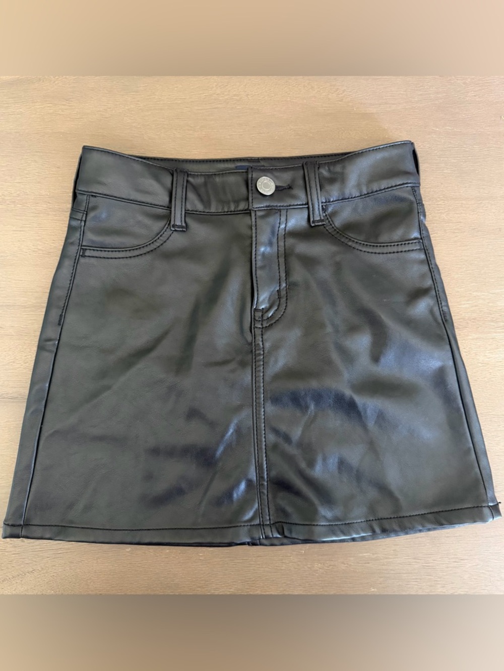 Girls Gap “Leather” Skirt